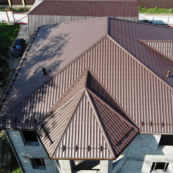 Монтаж сложной крыши и кровли в Оби и Новосибирской области